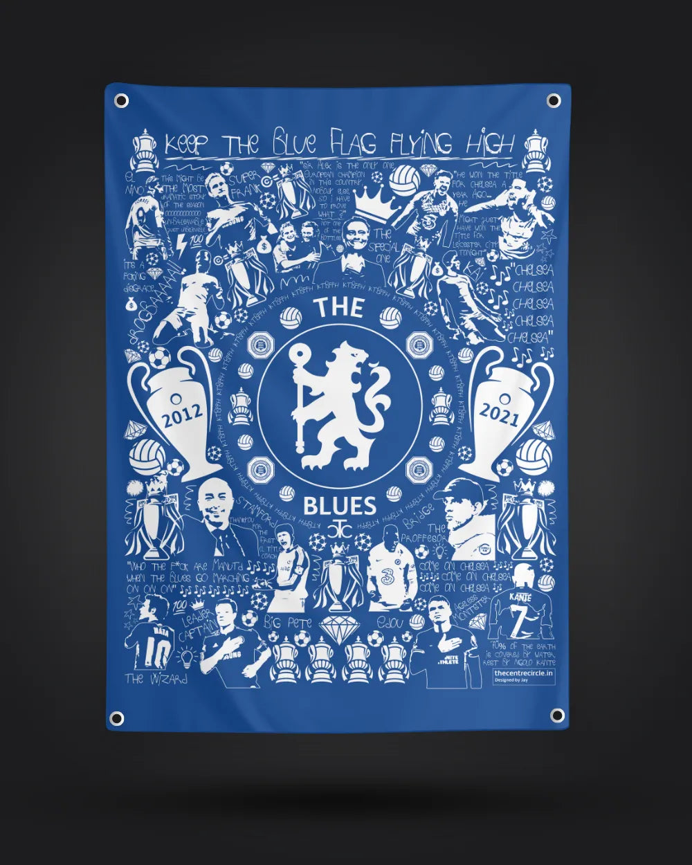 Legacy Chelsea Blue Flag