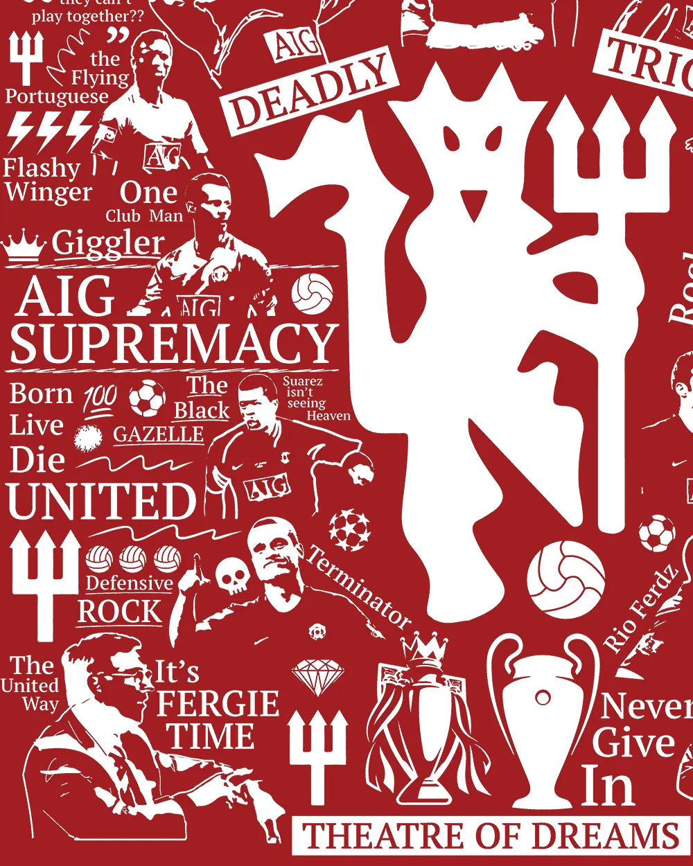 Red Devils 07/08 Red Flag