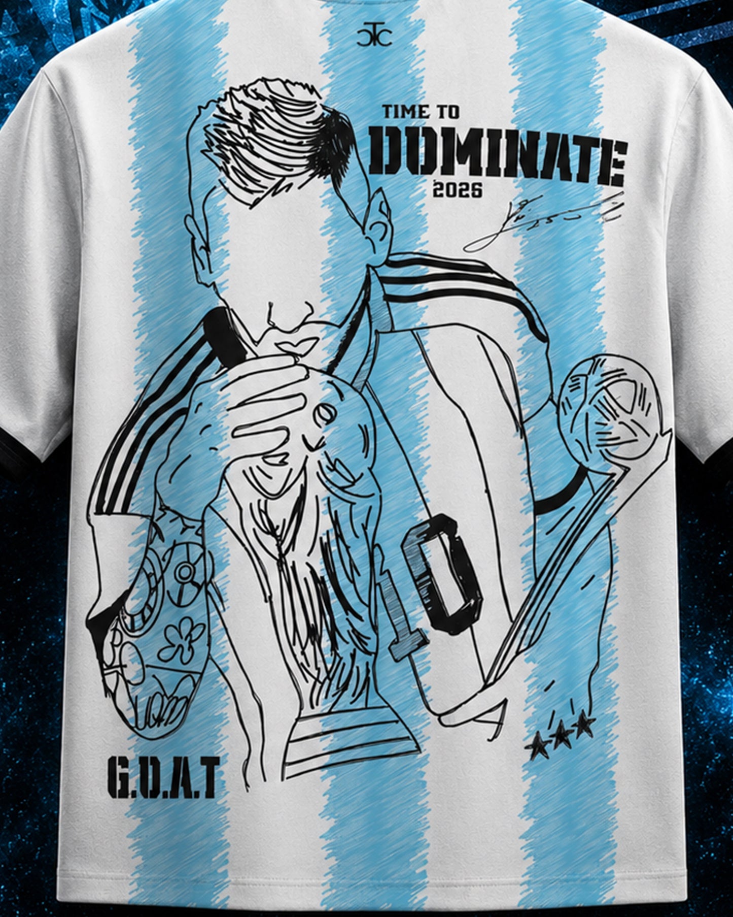 TCC Special Argentina Oversized Jersey