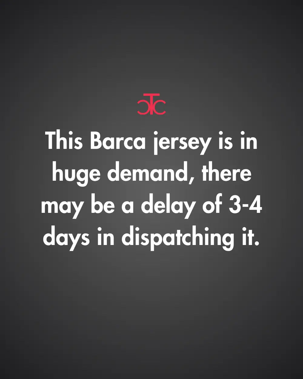 TCC Special Barca Oversized Jersey