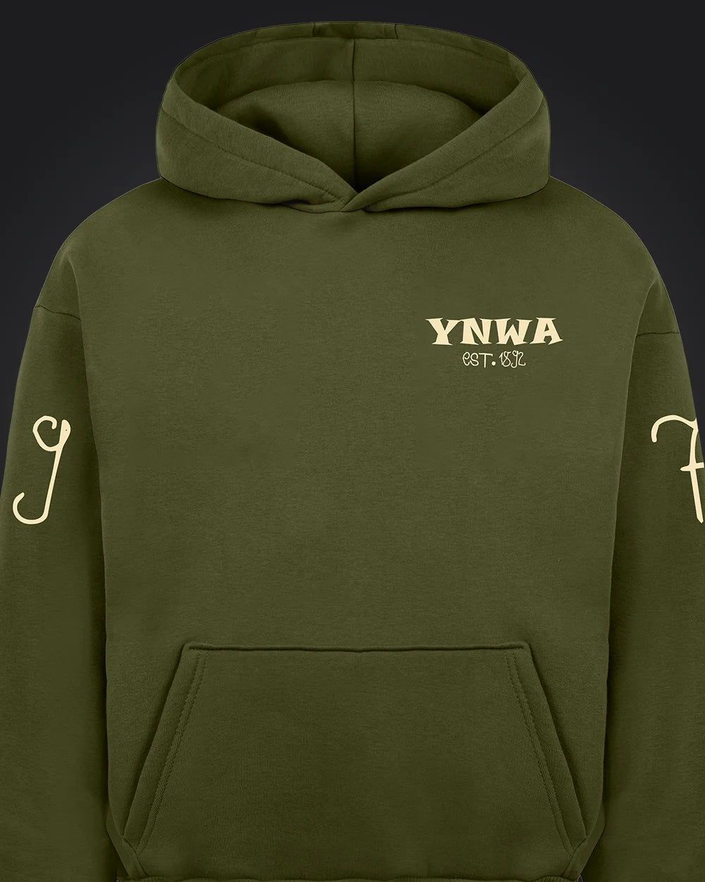 Liverpool Hoodie Olive
