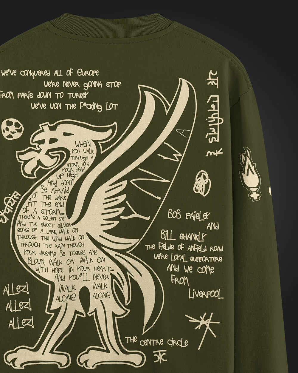 Liverpool Sweatshirt Olive