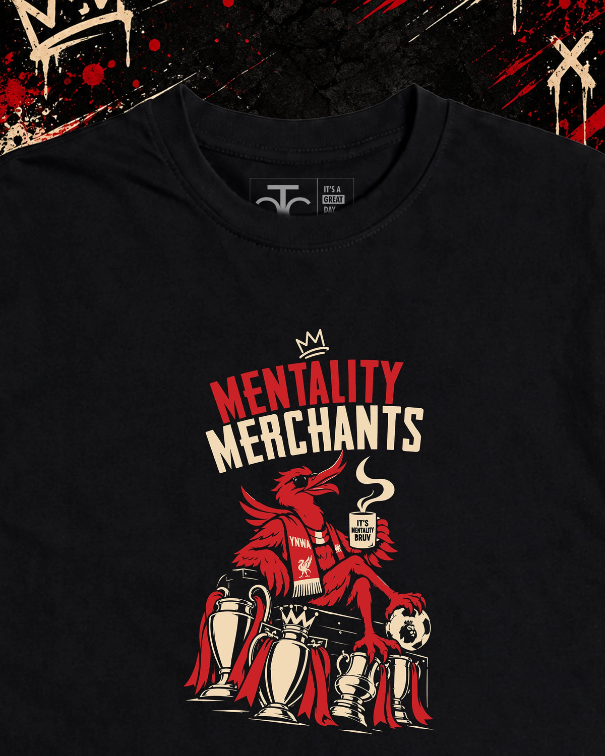 MENTALITY MERCHANTS LIVERPOOL T-SHIRT
