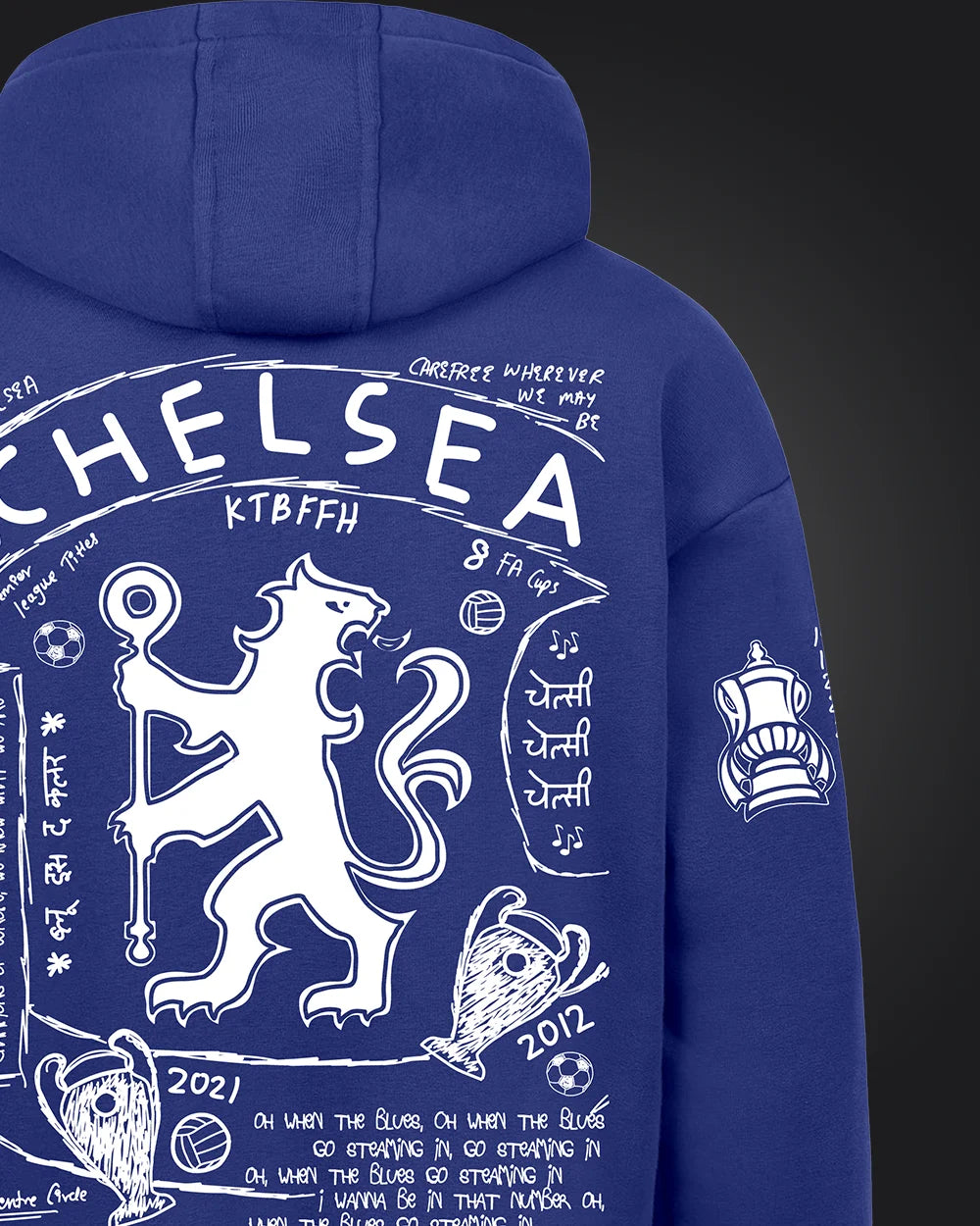 KTBFFH Hoodie Royal Blue