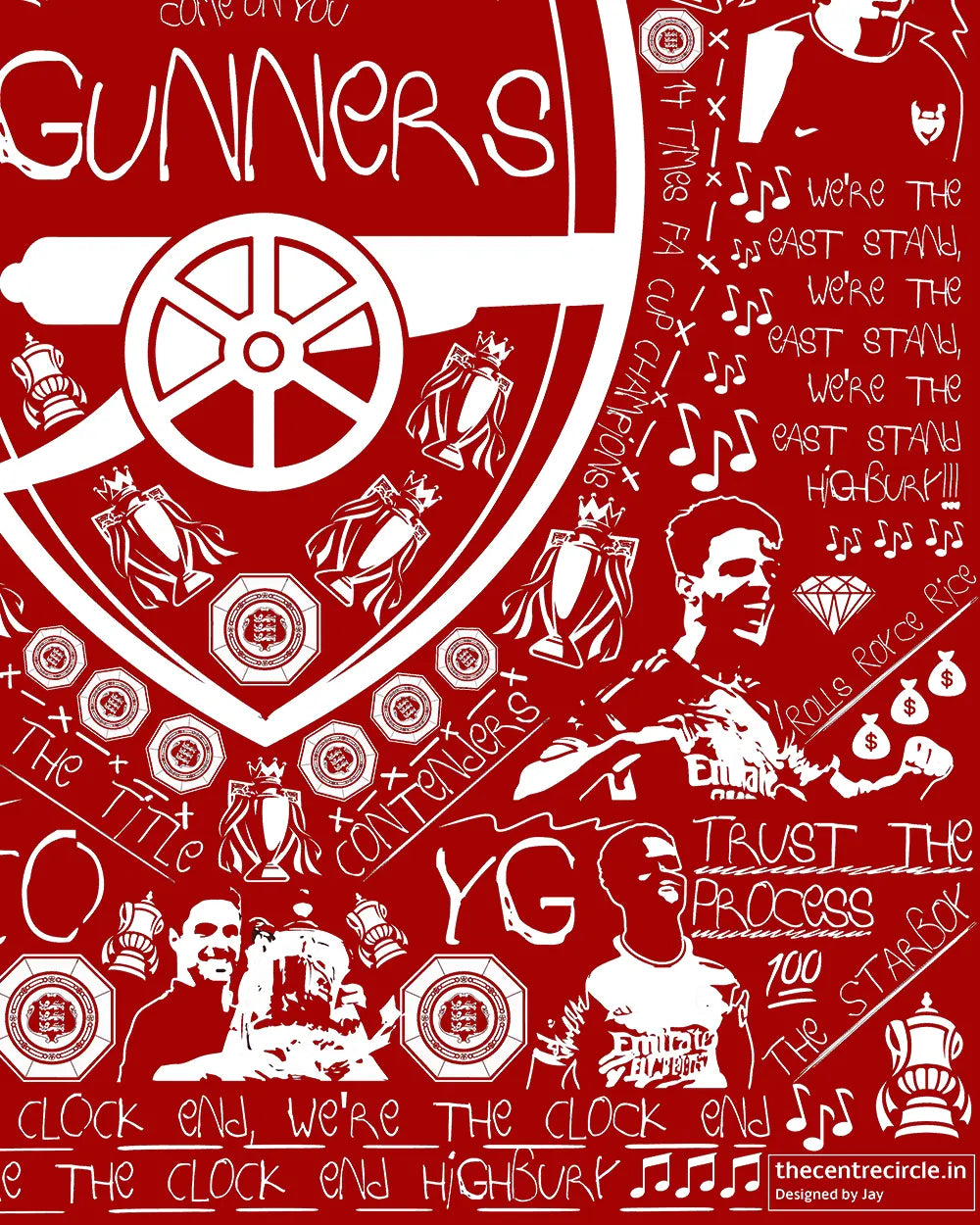 Legacy Arsenal Oversized Red