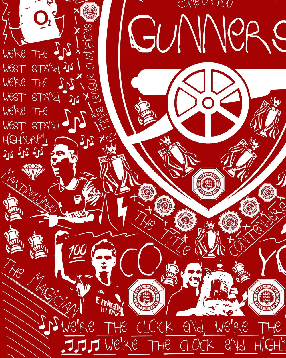 Legacy Arsenal Oversized Red