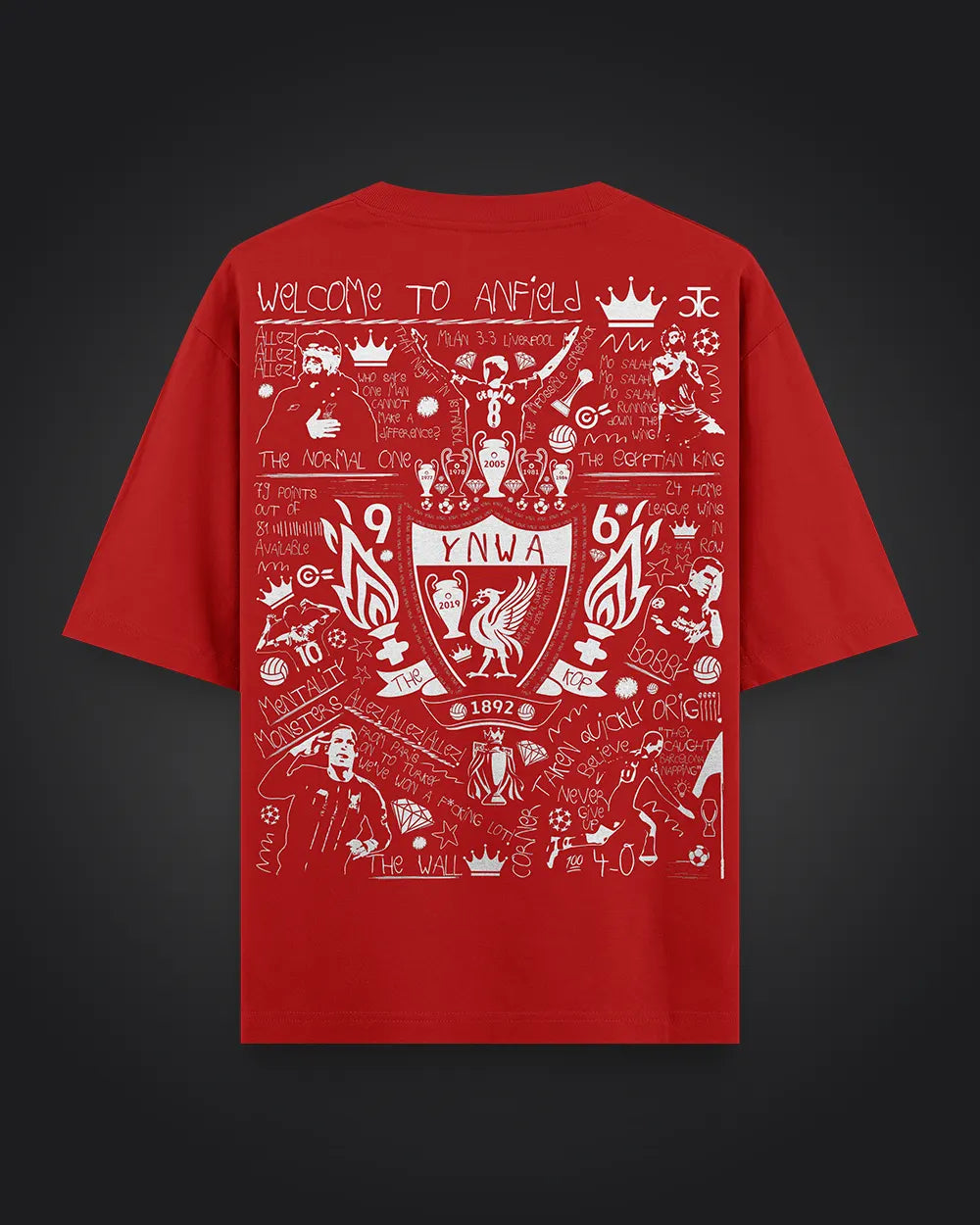 Legacy Liverpool Oversized Red