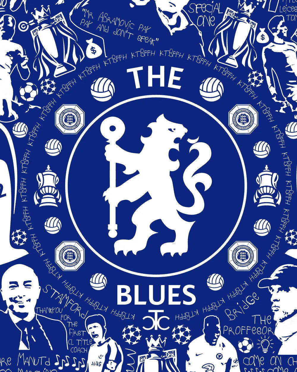 Legacy Chelsea Blue Flag