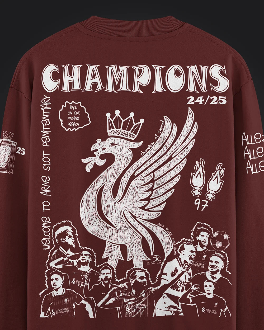 YNWA champions Sweatshirt