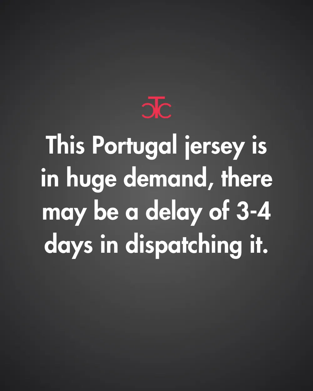 TCC Special Portugal Oversized Jersey