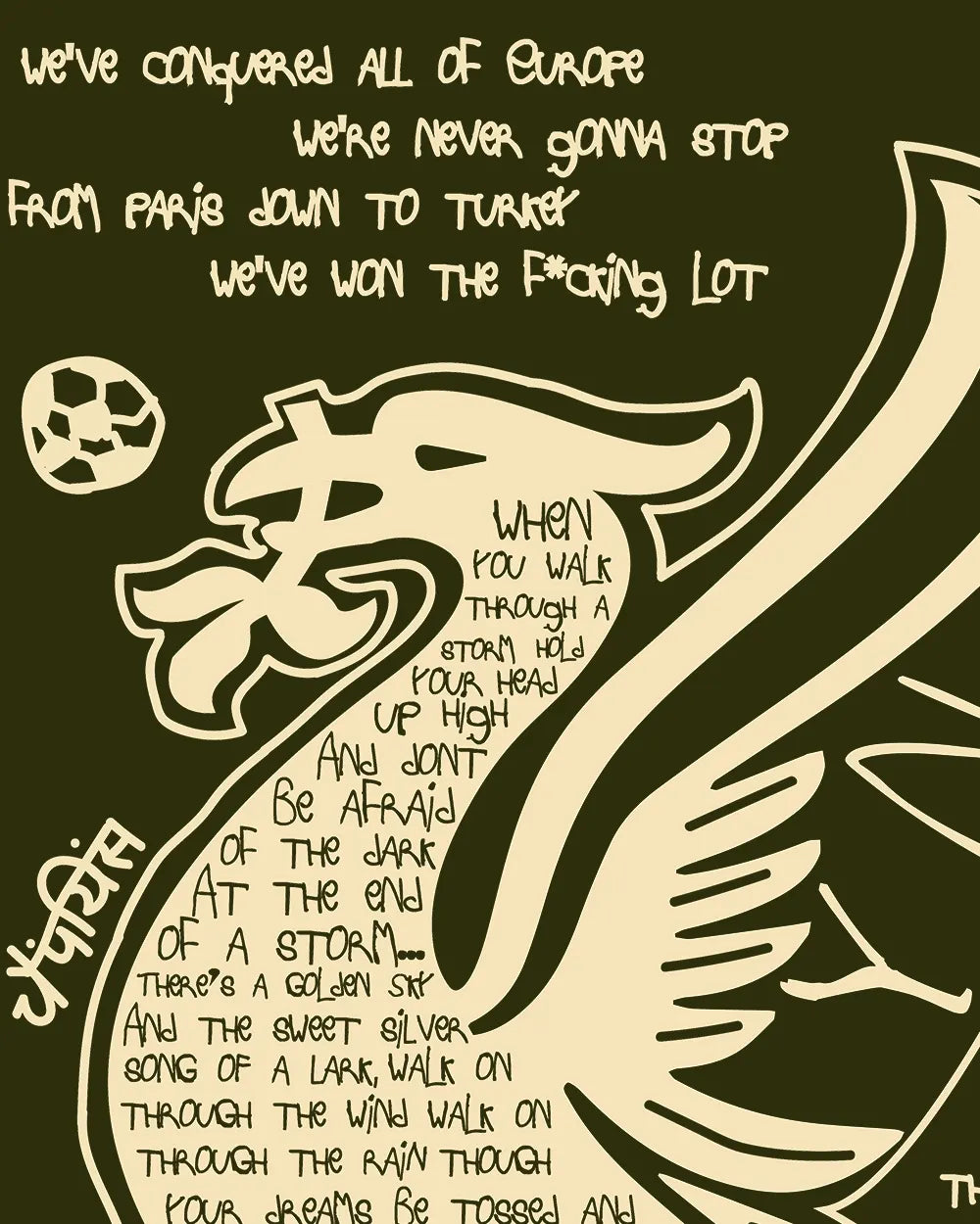 Liverpool Oversized Olive