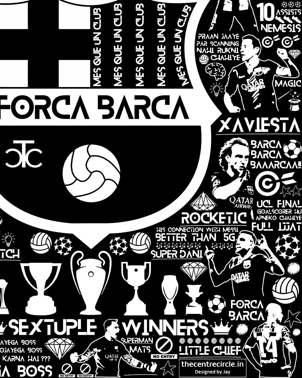 Destroyers 14/15  Barca Varsity Jacket