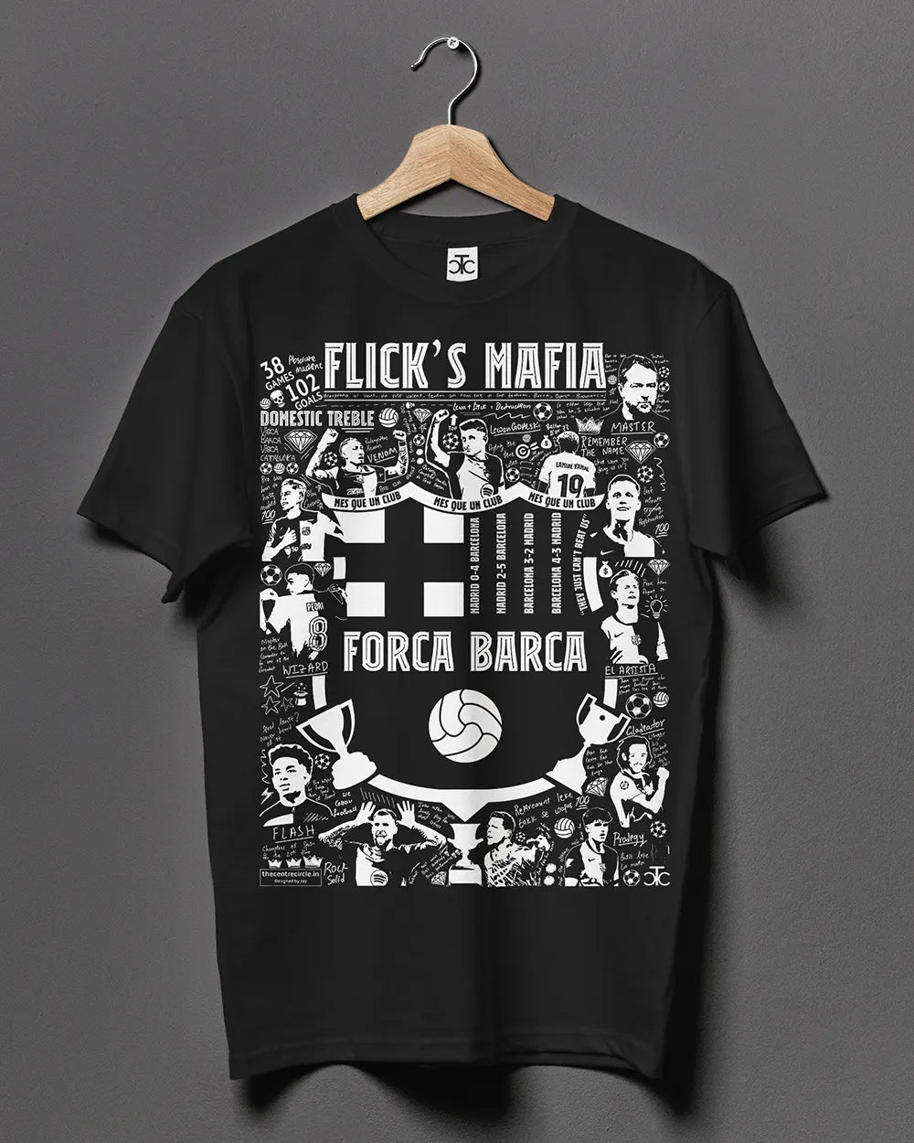Barca 24/25 Flick's Mafia T-shirt
