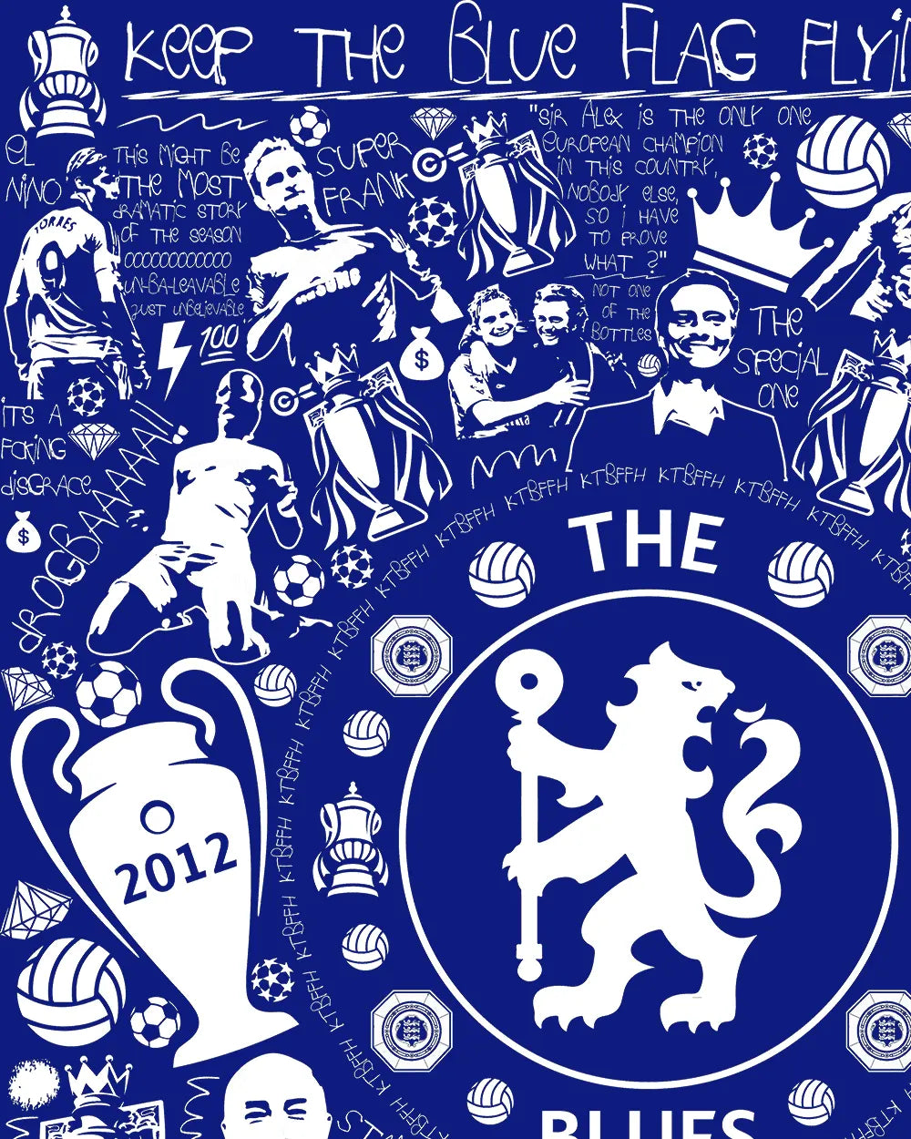 Legacy Chelsea Oversized Blue