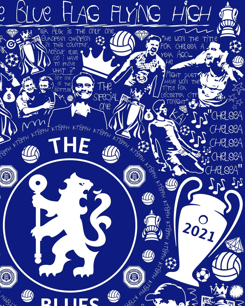 Legacy Chelsea Oversized Blue