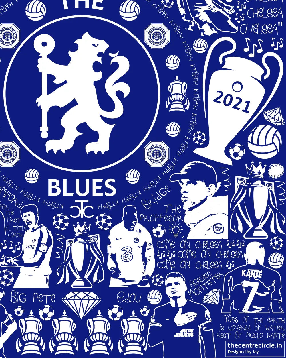 Legacy Chelsea Oversized Blue