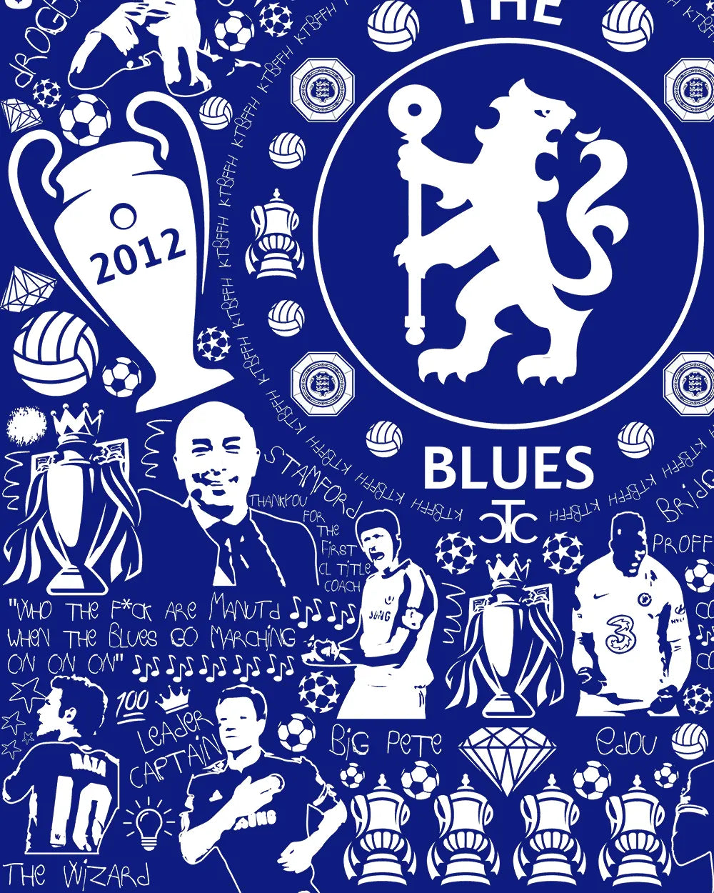 Legacy Chelsea Oversized Blue