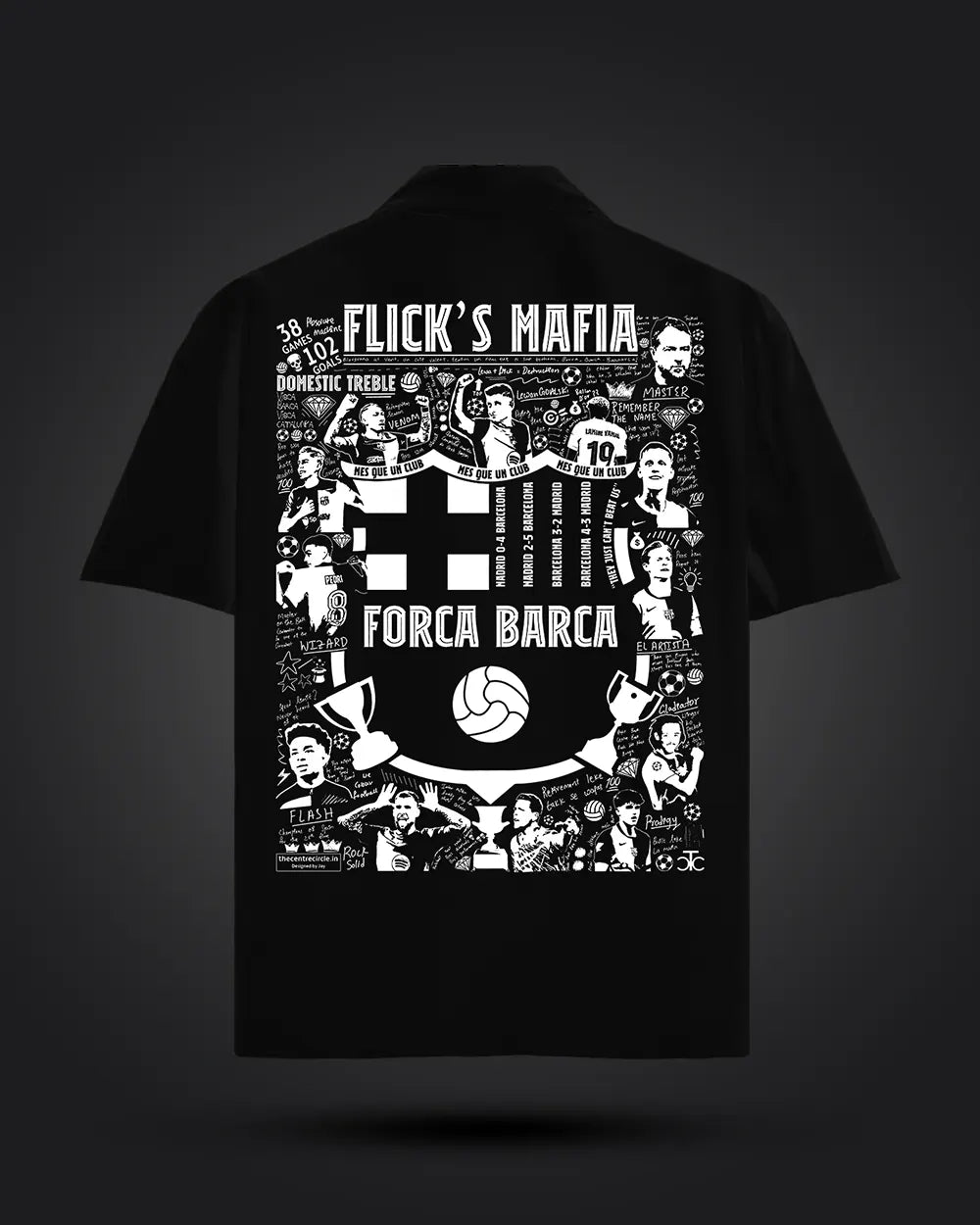 Flick's Mafia 24/25 Barca Oversized Shirt