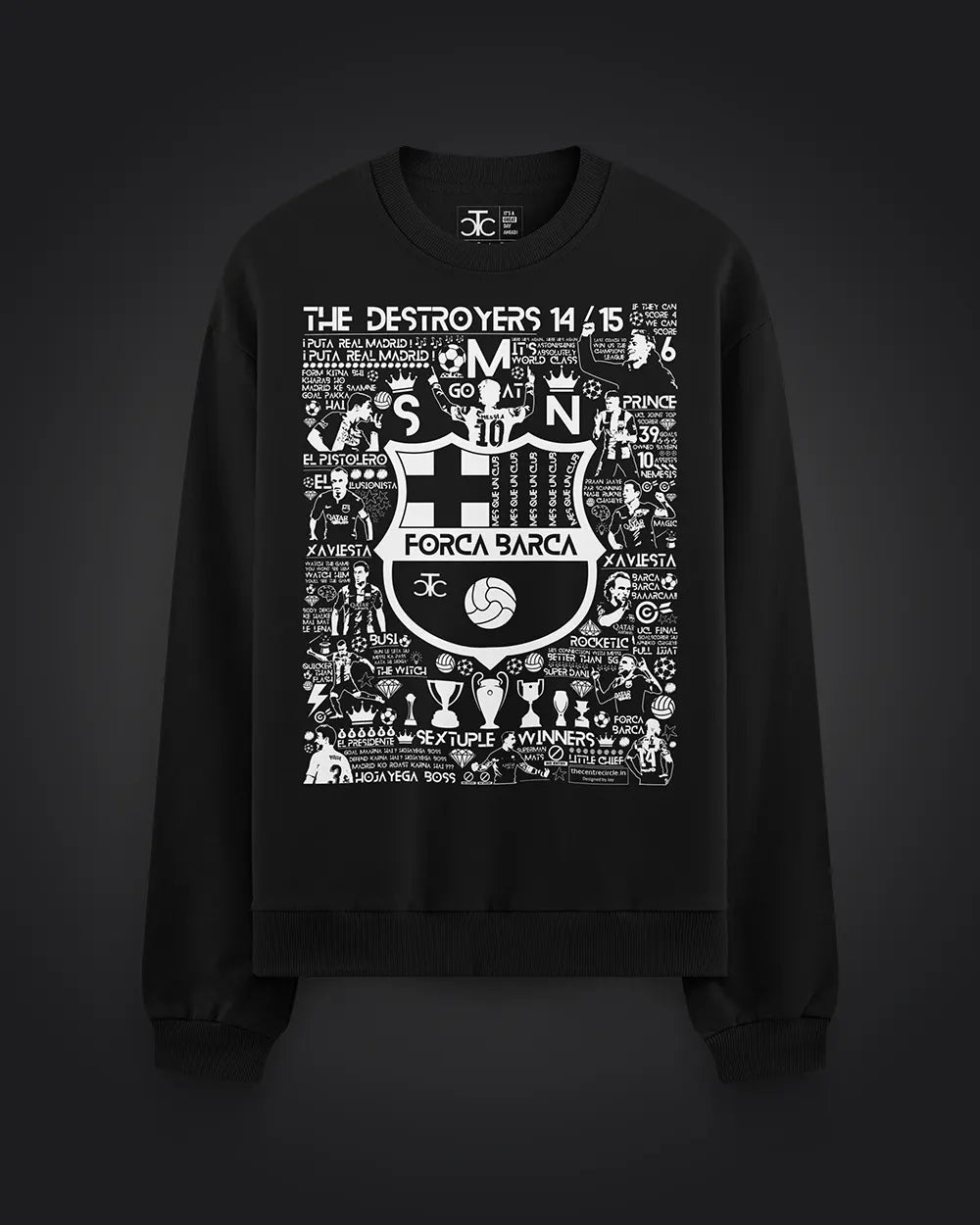 Destroyers 14 15 Barca Sweatshirt