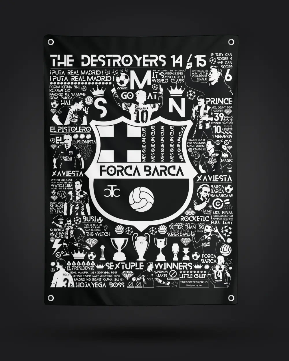 Barca 14/15 Destroyers Flag