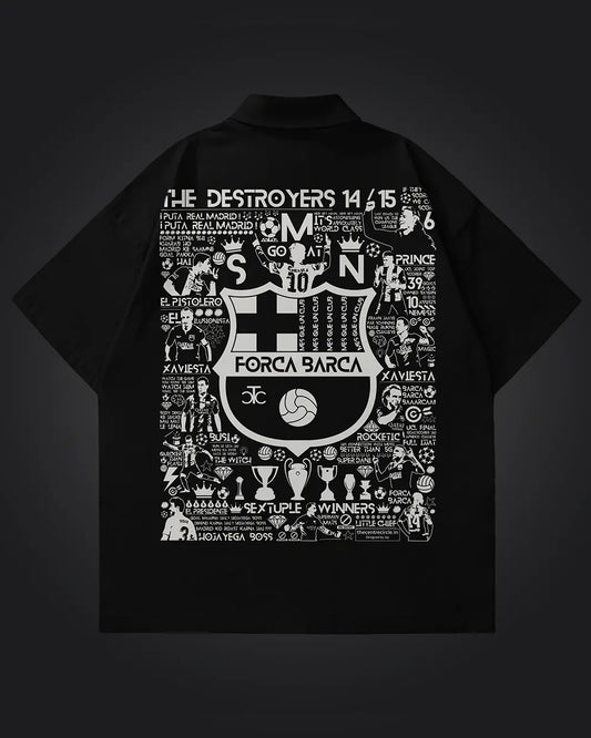 Destroyers 14/15 Barca Oversized Shirt