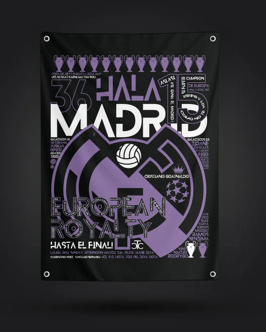 Hala Madrid Flag