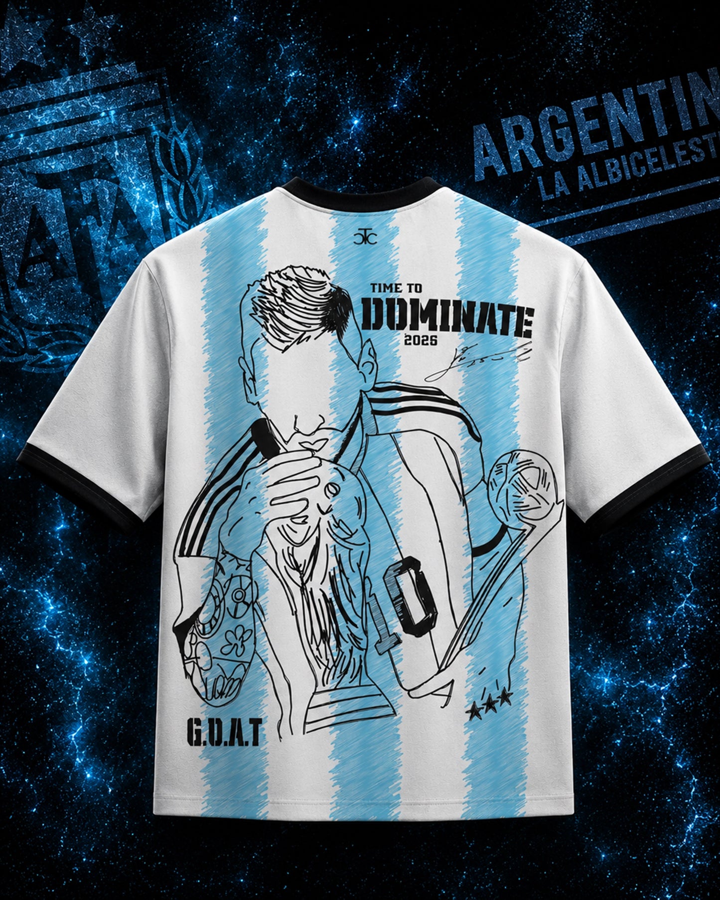 TCC Special Argentina Oversized Jersey