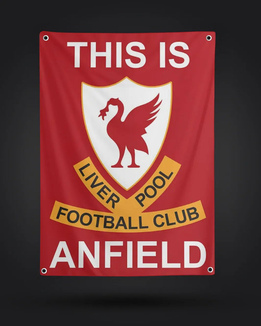 This is Anfield Flag