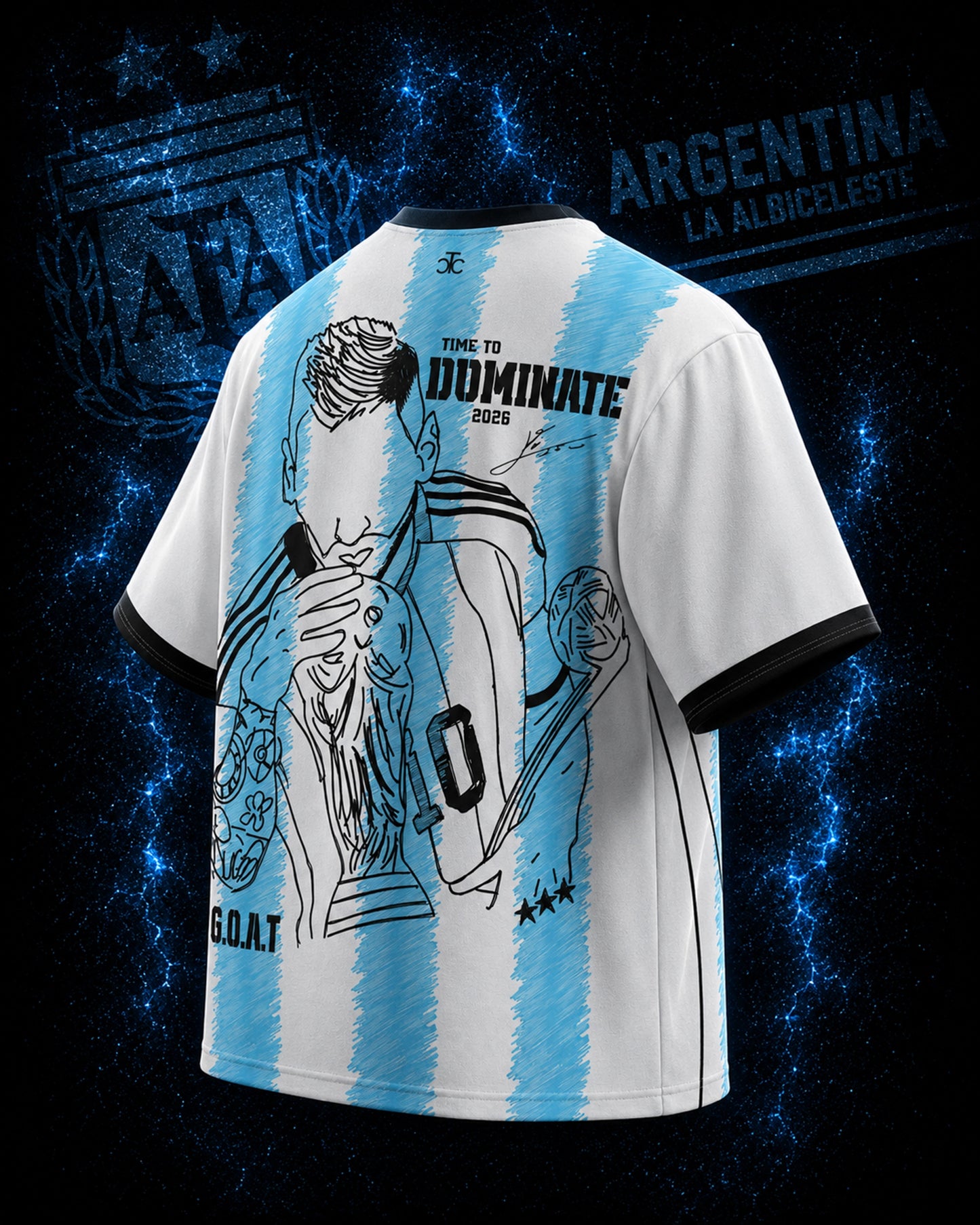 TCC Special Argentina Oversized Jersey