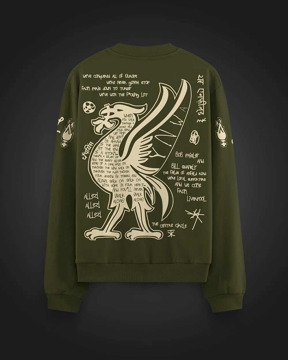 Liverpool Sweatshirt Olive