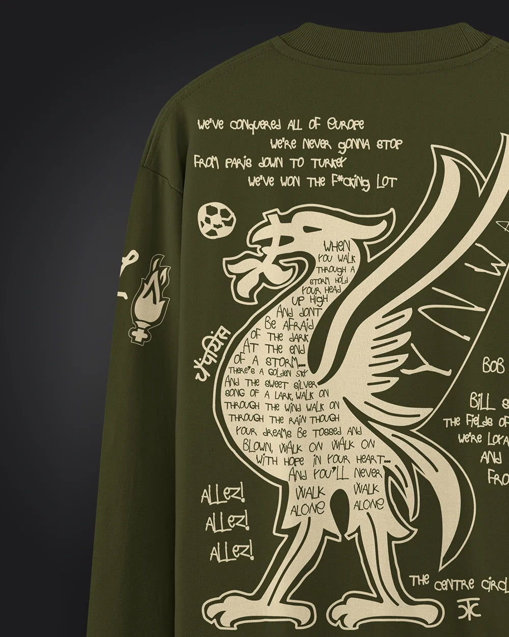 Liverpool Sweatshirt Olive