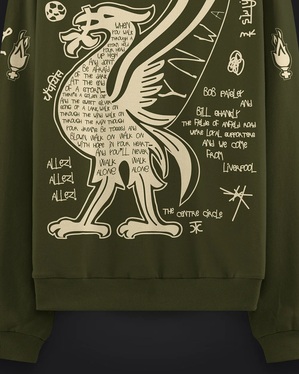 Liverpool Sweatshirt Olive