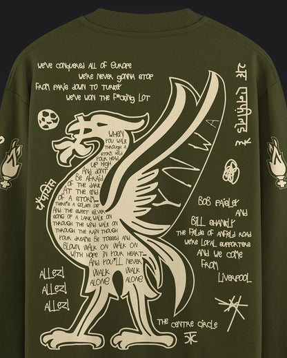 Liverpool Sweatshirt Olive