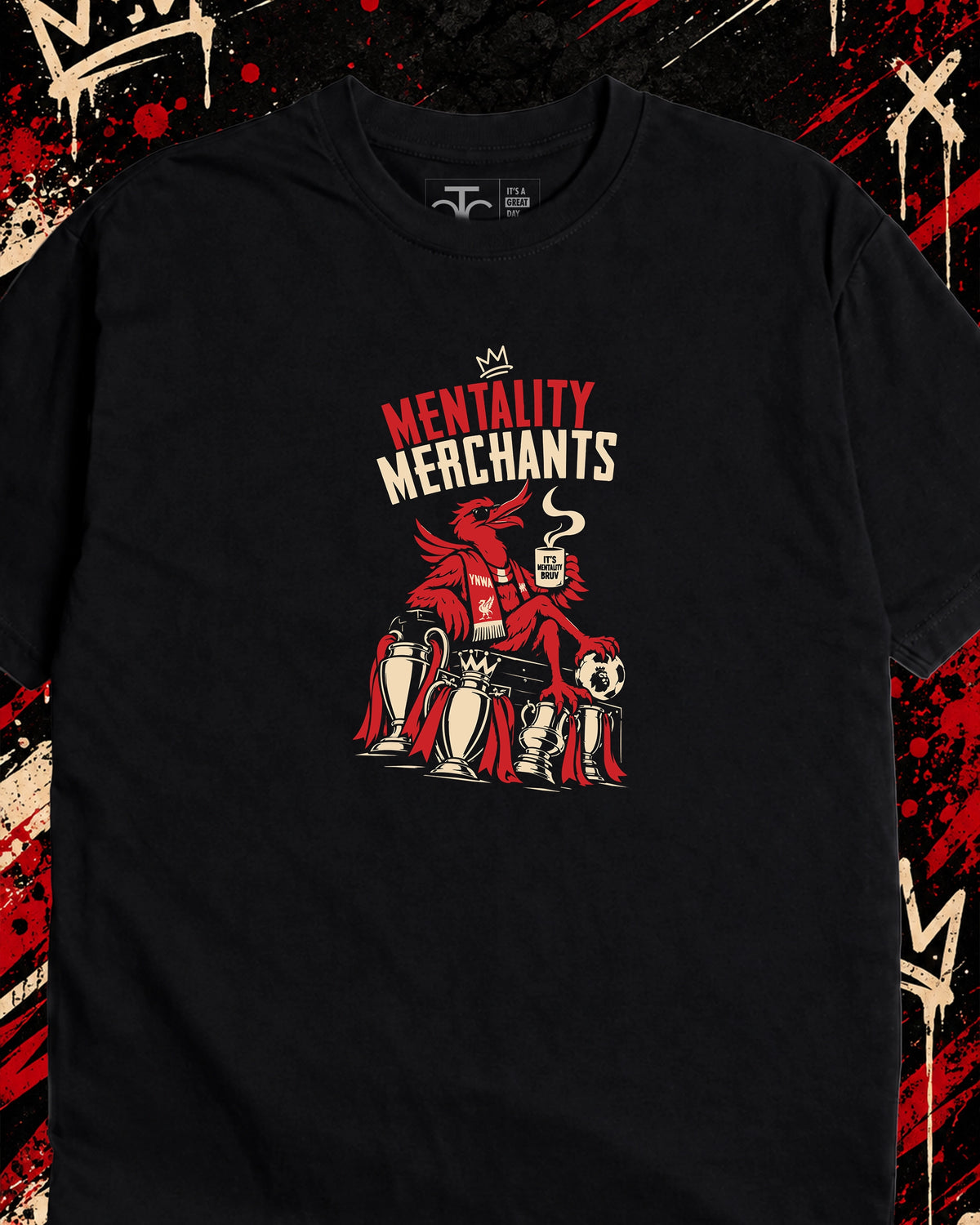 MENTALITY MERCHANTS LIVERPOOL T-SHIRT