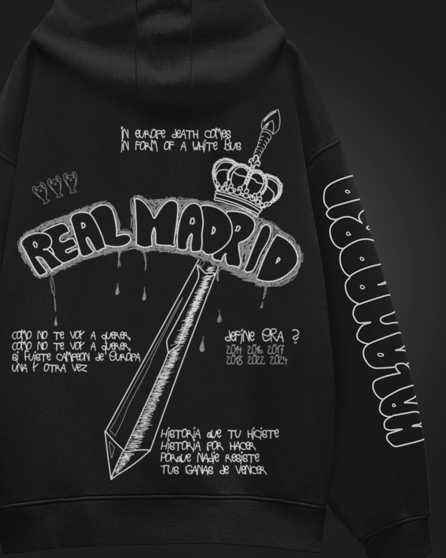 Madrid Oversized Hoodie - Heavyweight