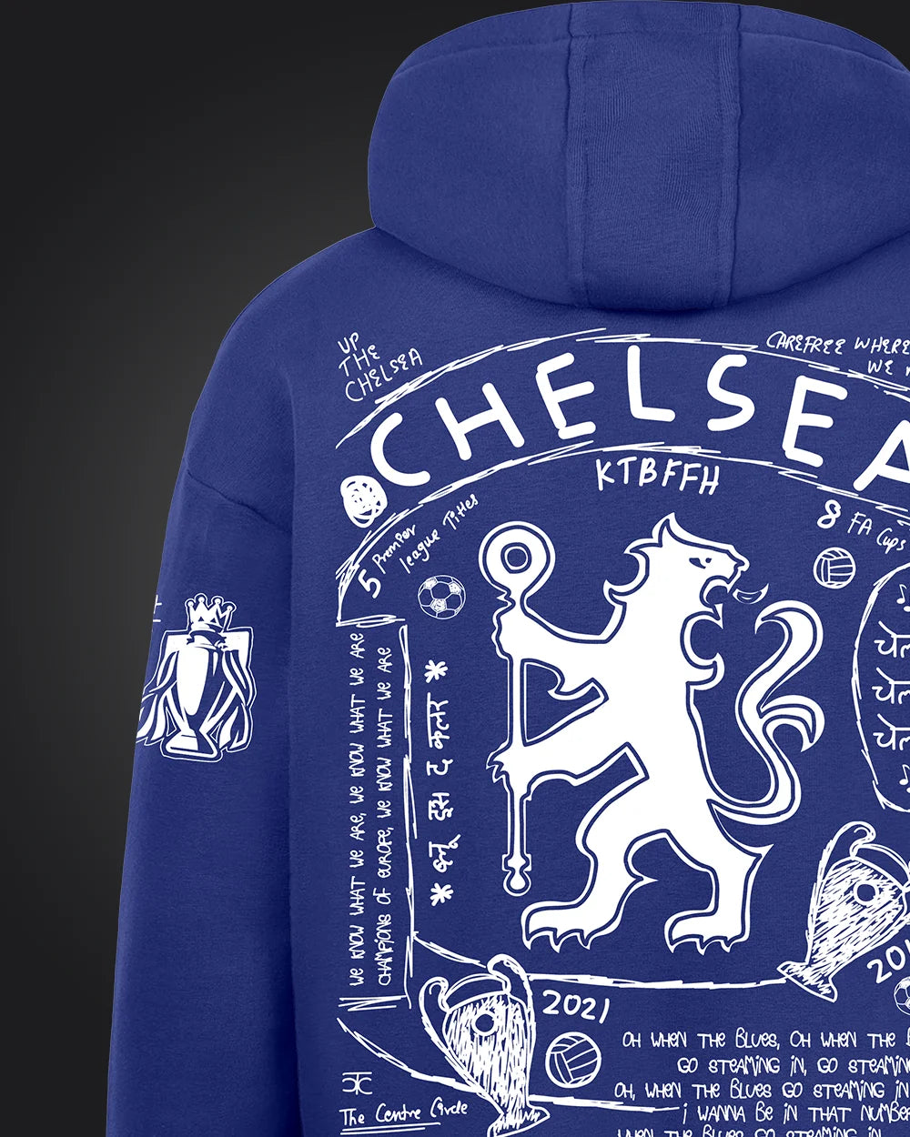 KTBFFH Hoodie Royal Blue