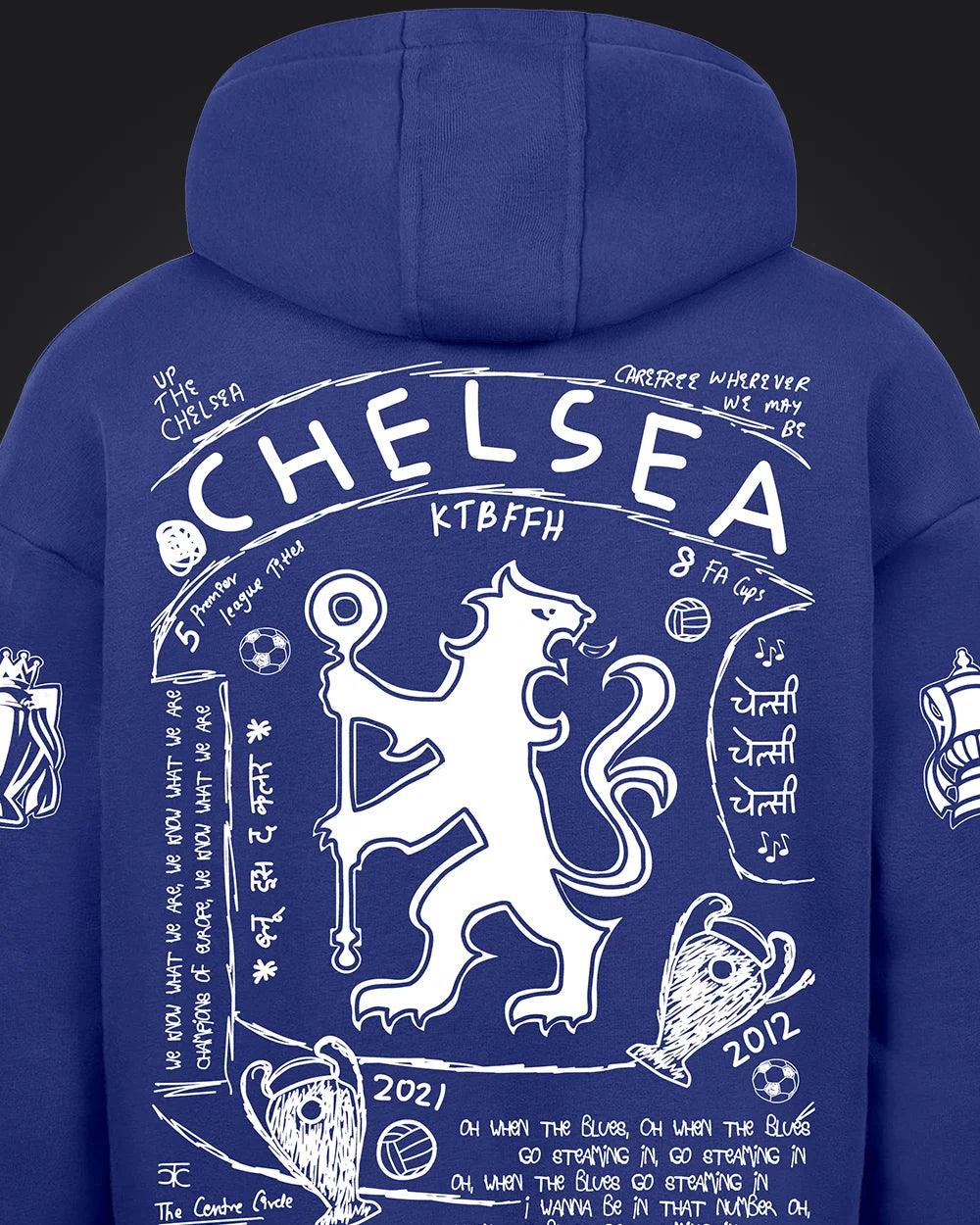 KTBFFH Hoodie Royal Blue
