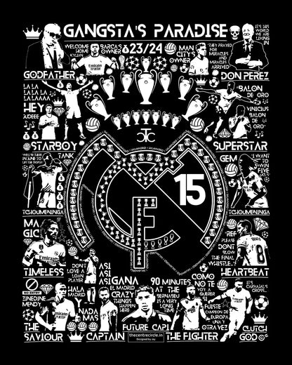 Madrid T-shirt | The Centre Circle