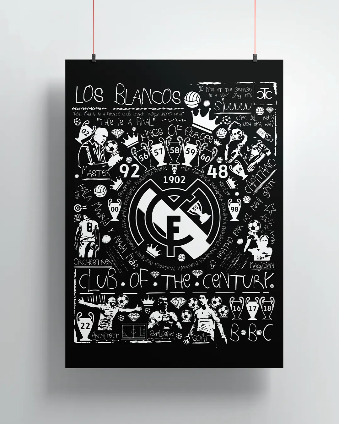 Legacy Madrid Poster Legacy Madrid Poster