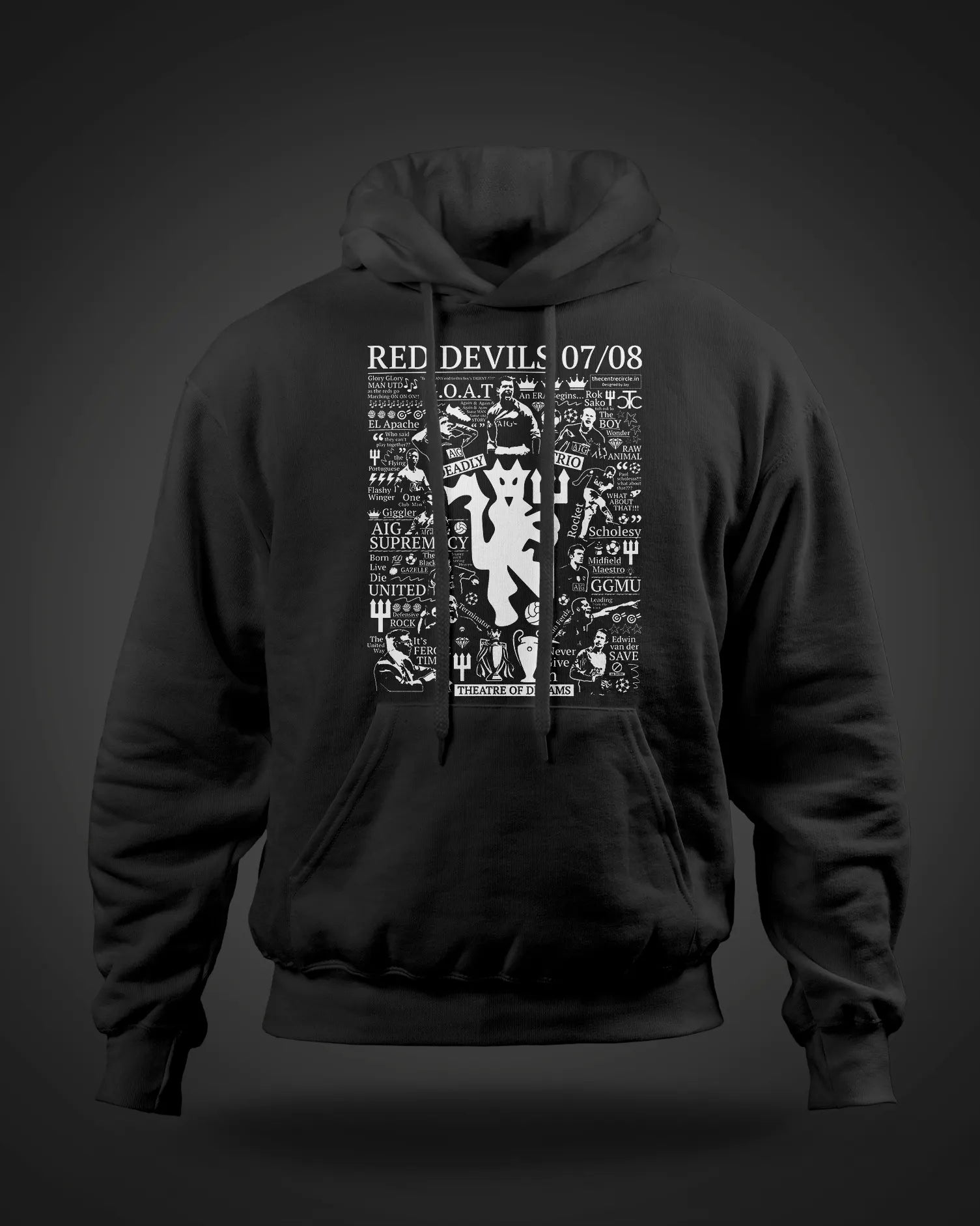 Red Devils 07/08 Hoodie