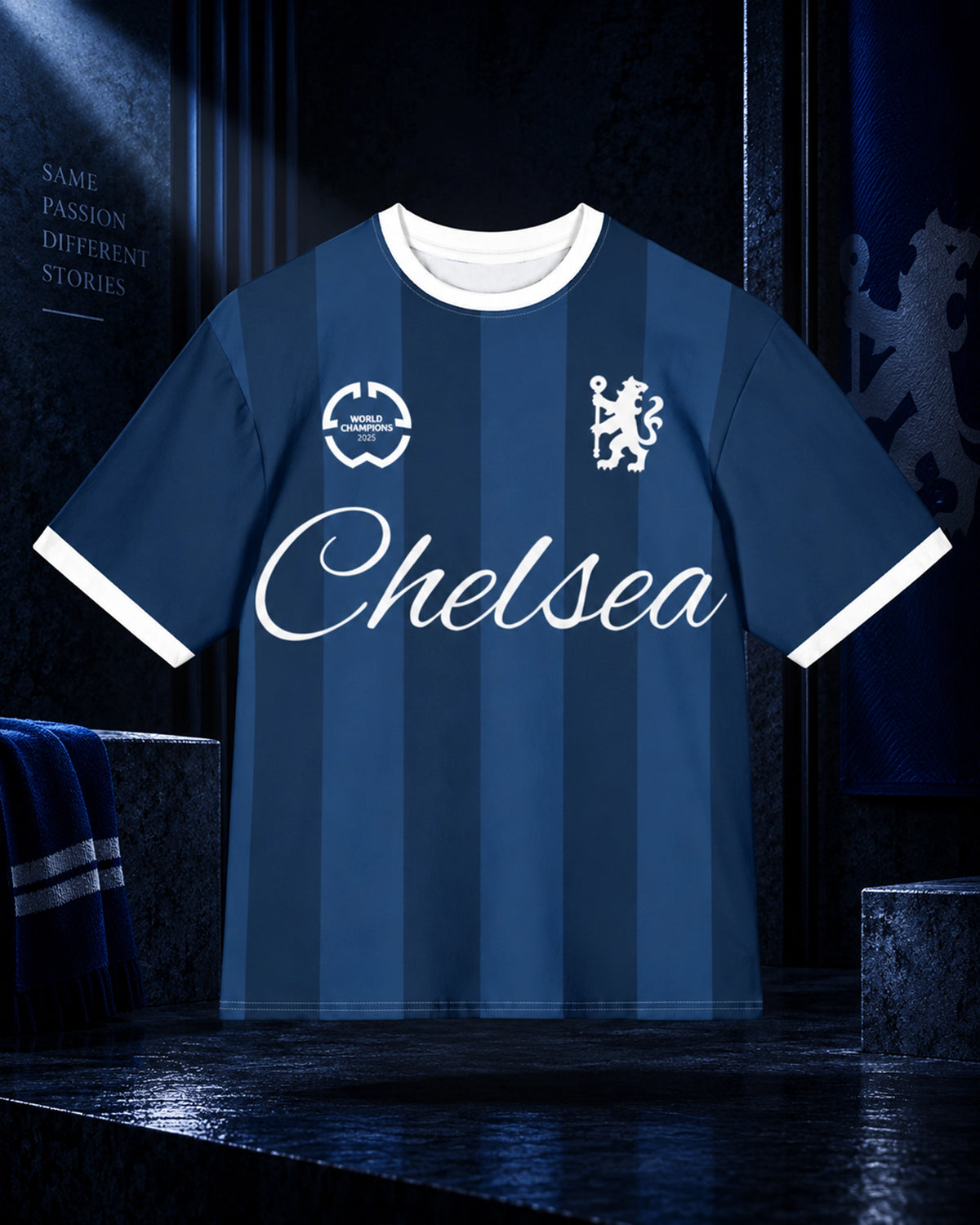 Chelsea Strips Oversized Jersey