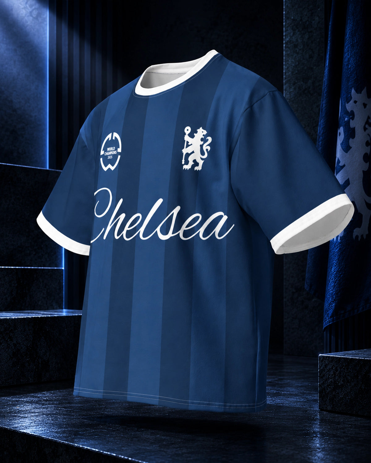 Chelsea Strips Oversized Jersey