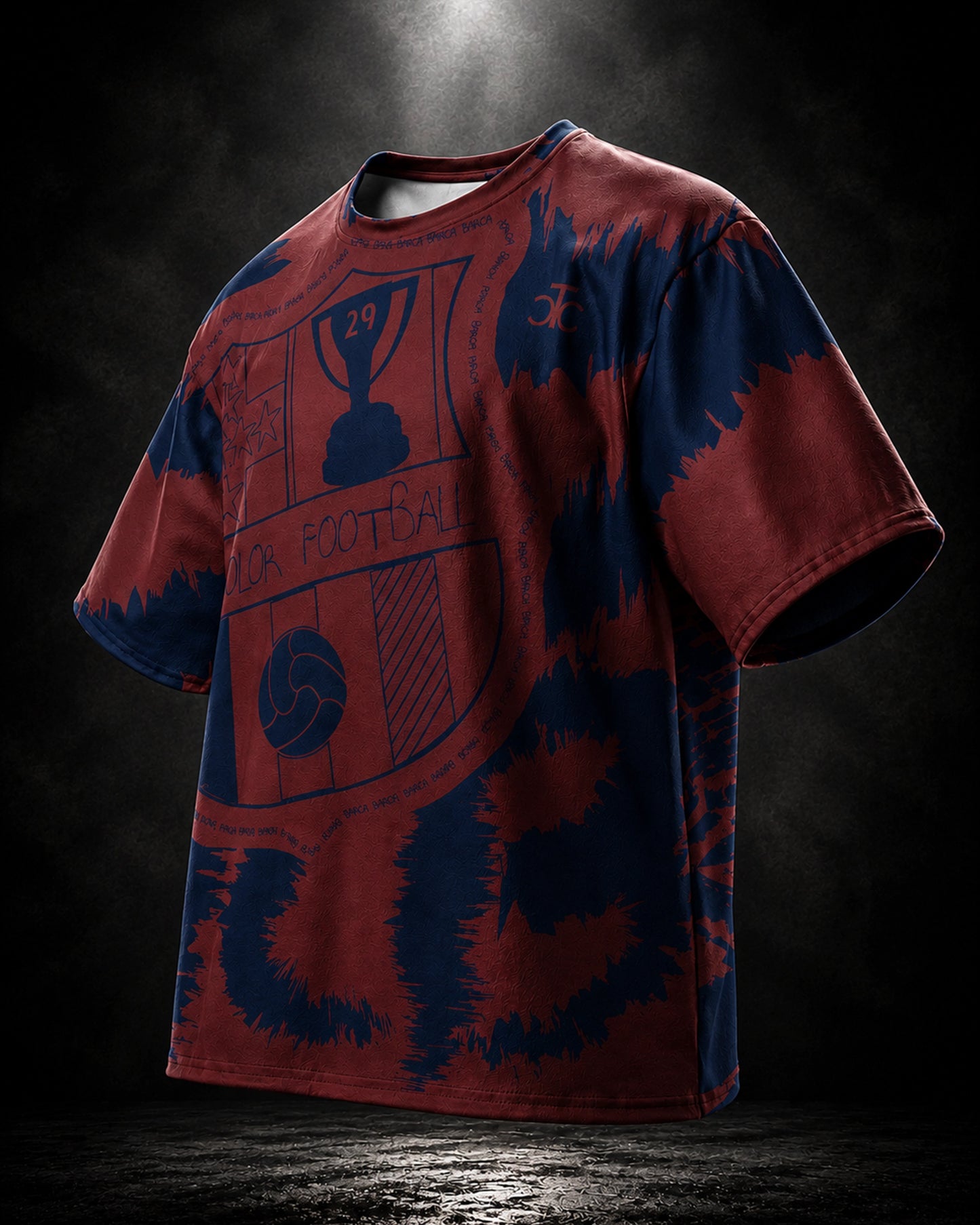 Camp Nou Barca Oversized Jersey