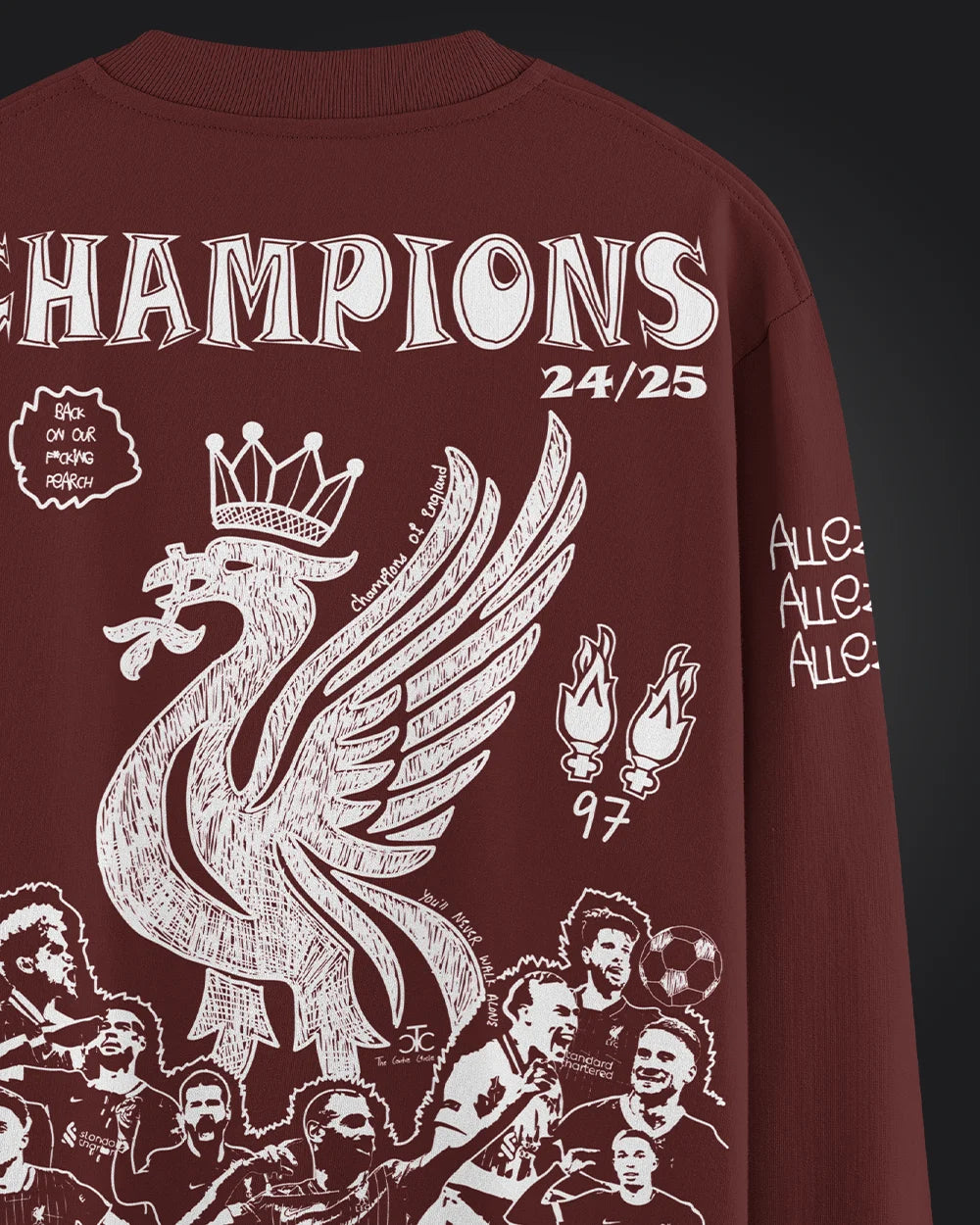 YNWA champions Sweatshirt