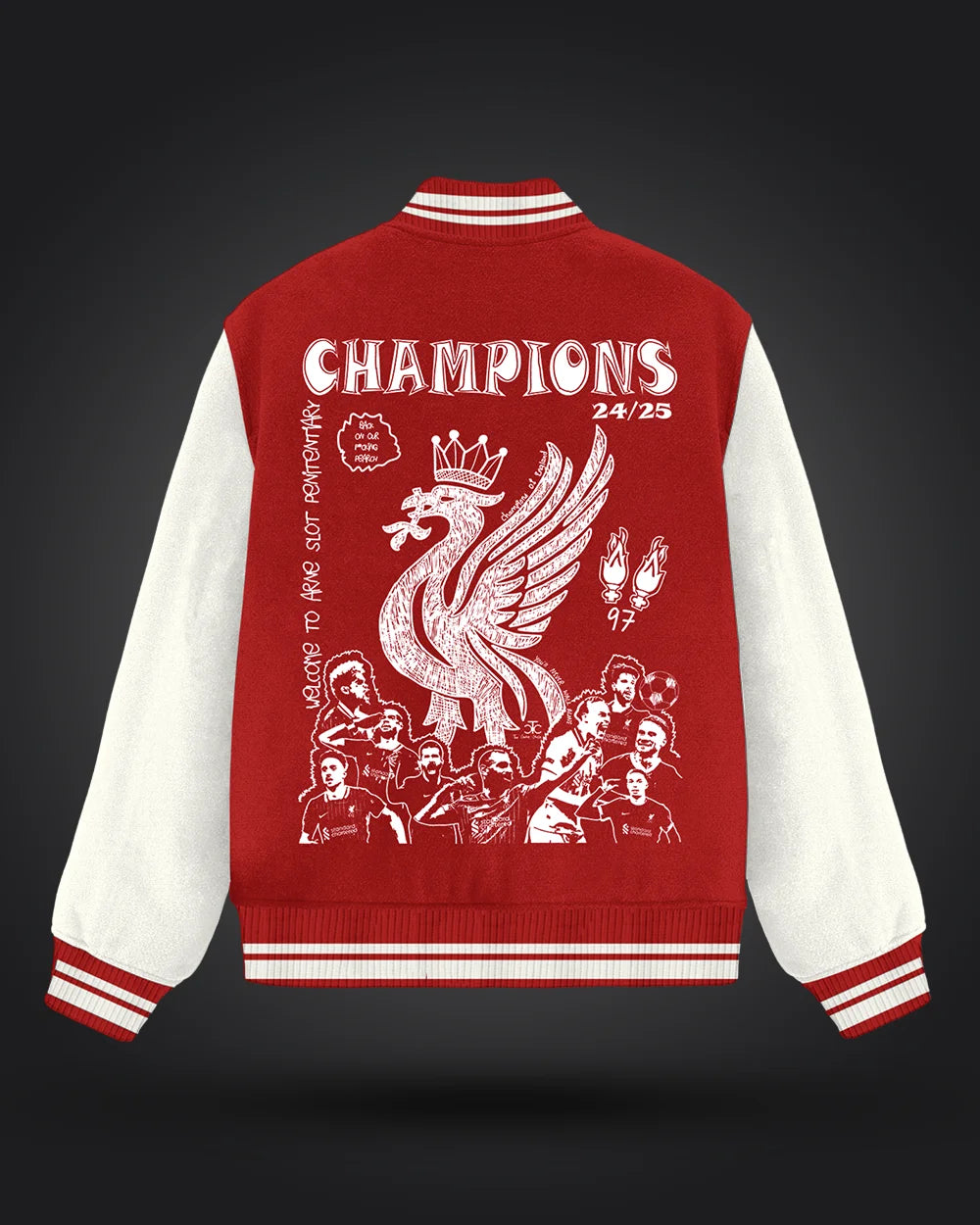 Liverpool Champions Varsity Jacket