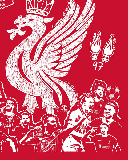 Liverpool Champions Varsity Jacket