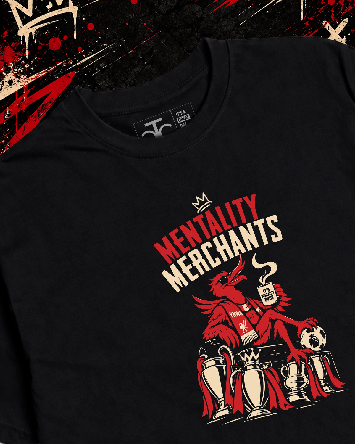 MENTALITY MERCHANTS LIVERPOOL T-SHIRT
