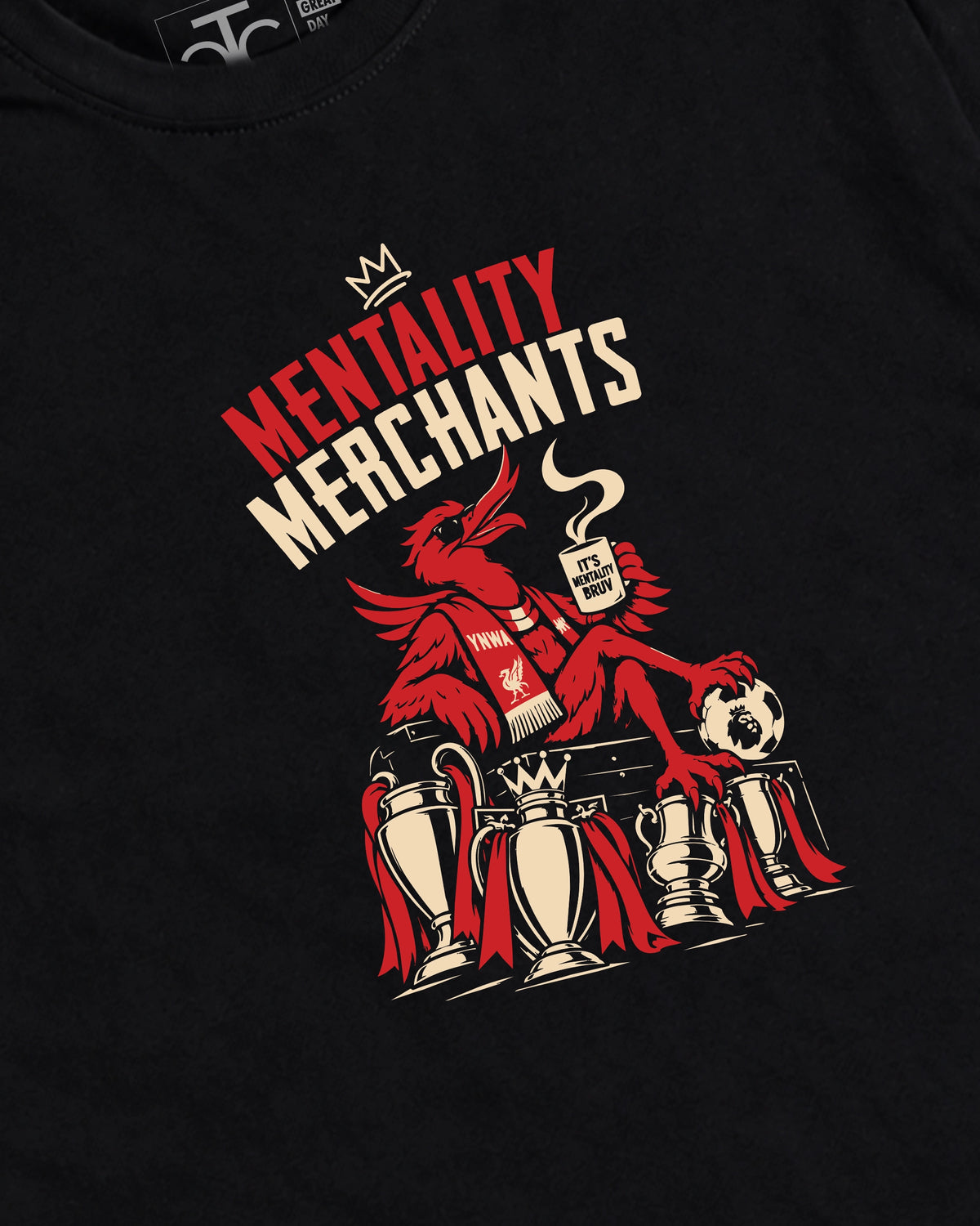 MENTALITY MERCHANTS LIVERPOOL T-SHIRT