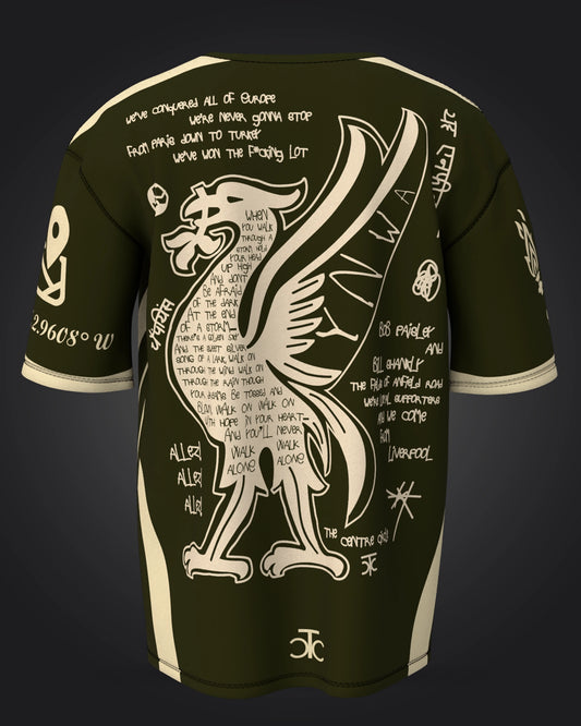 Liverpool Olive Oversized Jersey