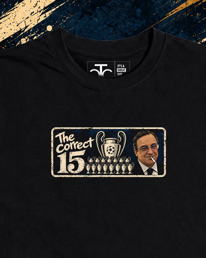 THE CORRECT 15 MADRID T-SHIRT